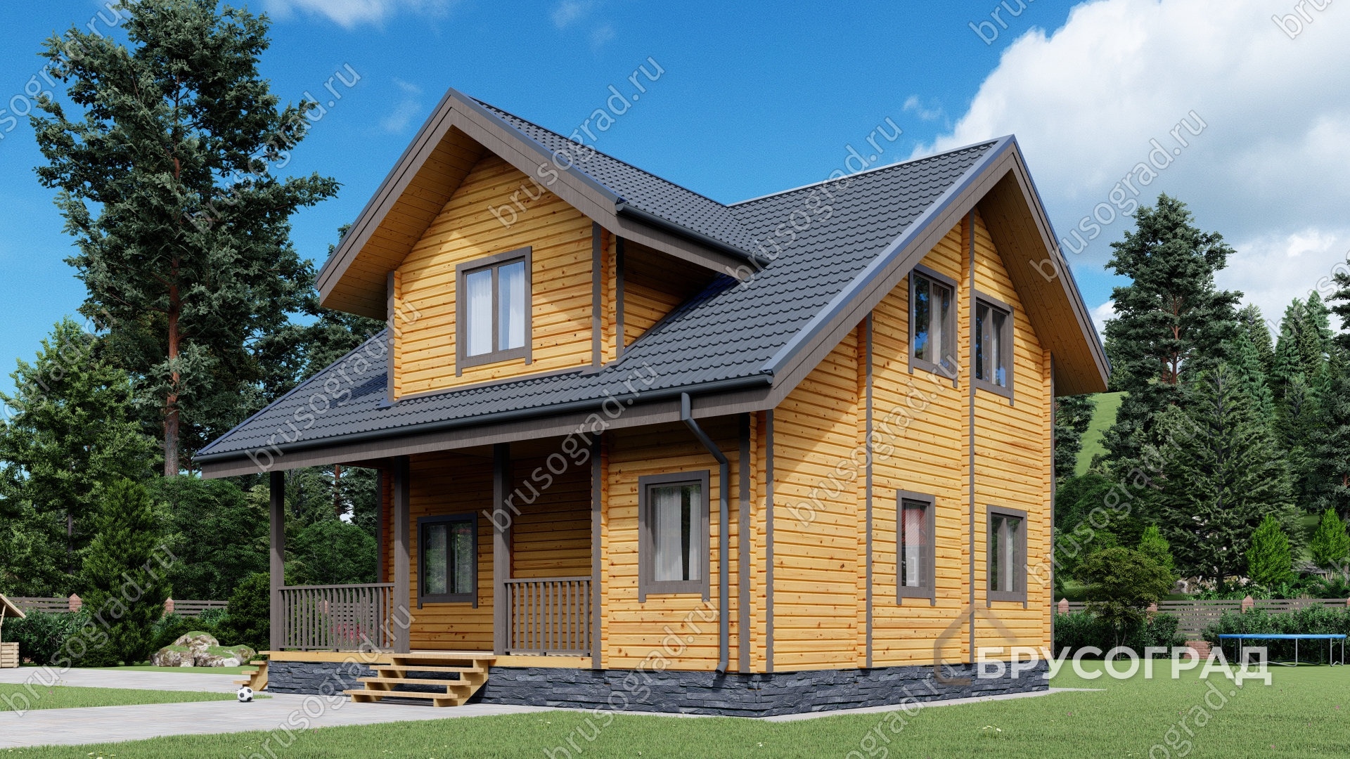 Главный вид проект П-58