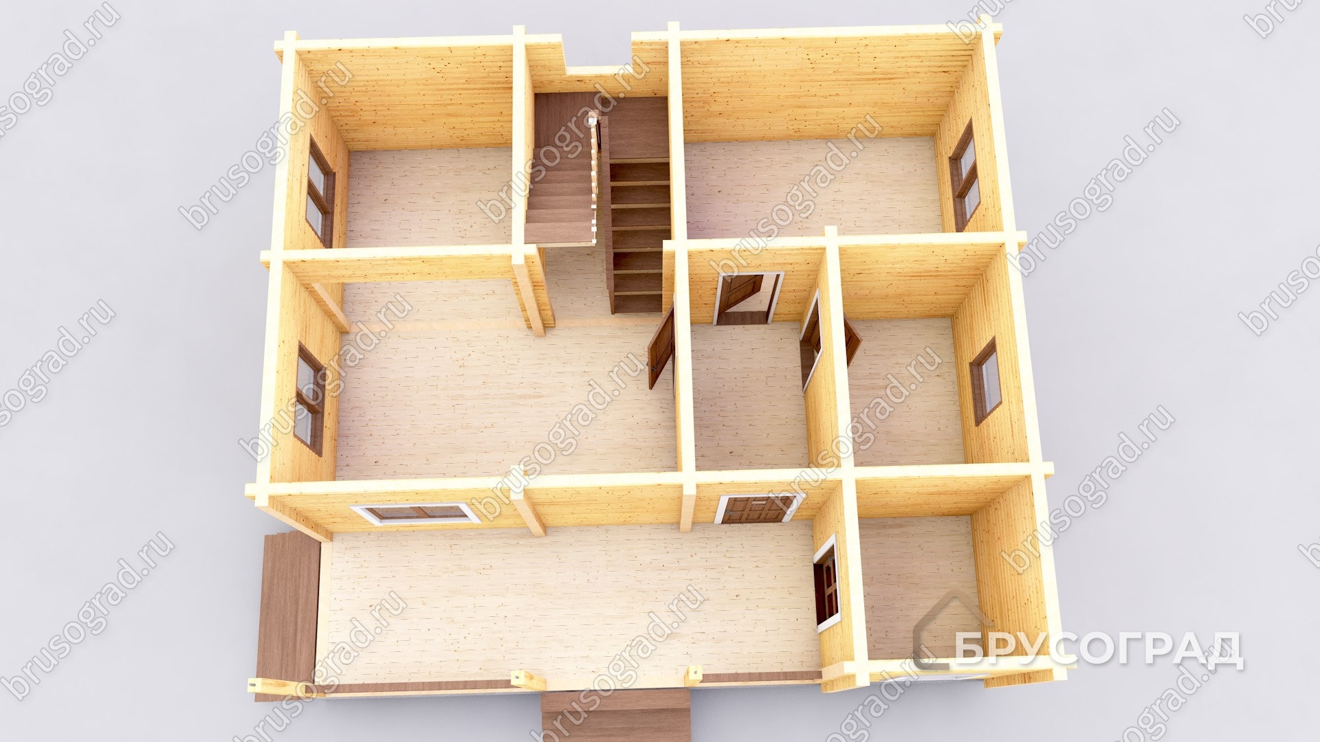 3д план проект П-58