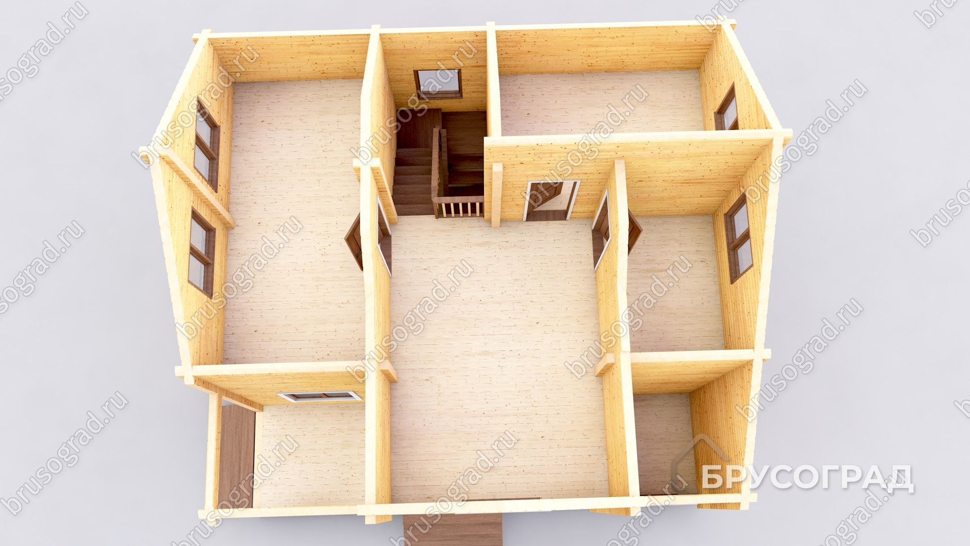 3д план проект П-58