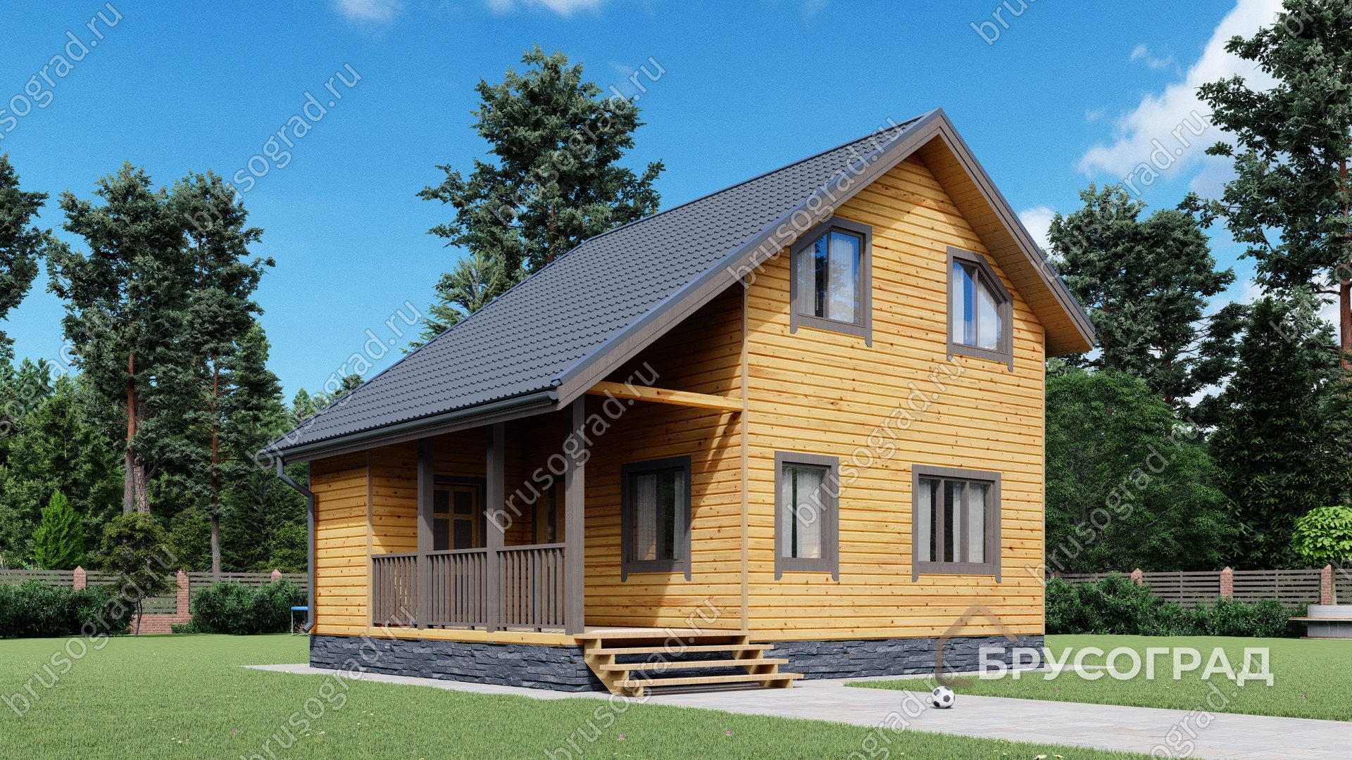 Главный вид проект П-59