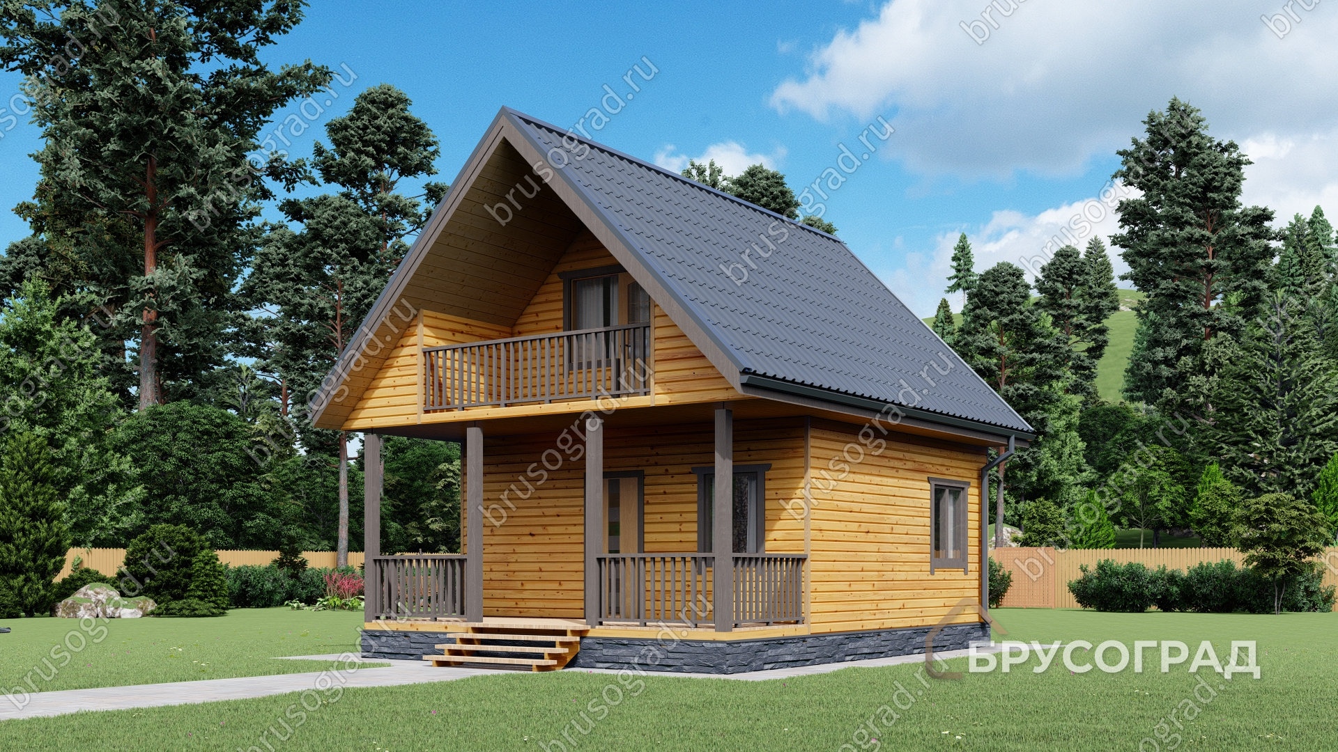 Главный вид проект П-6