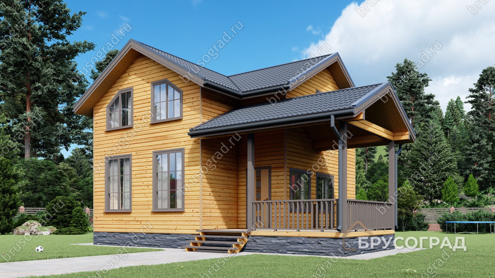 Главный вид проект П-60