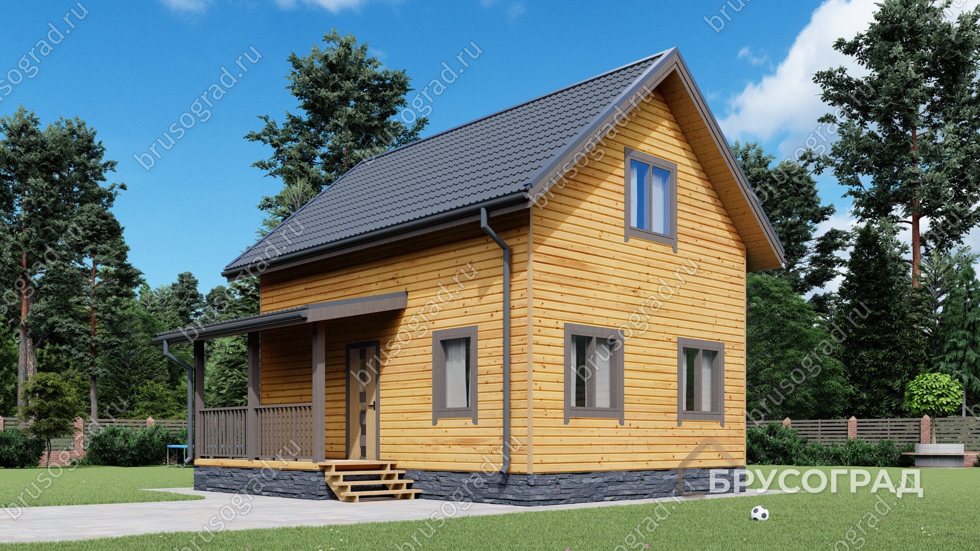 Главный вид проект П-61