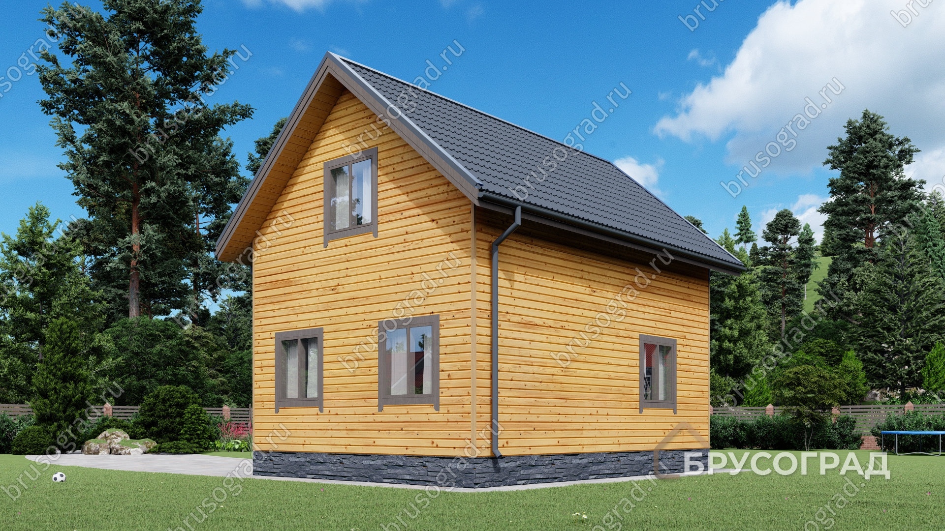 Второй вид проект П-61