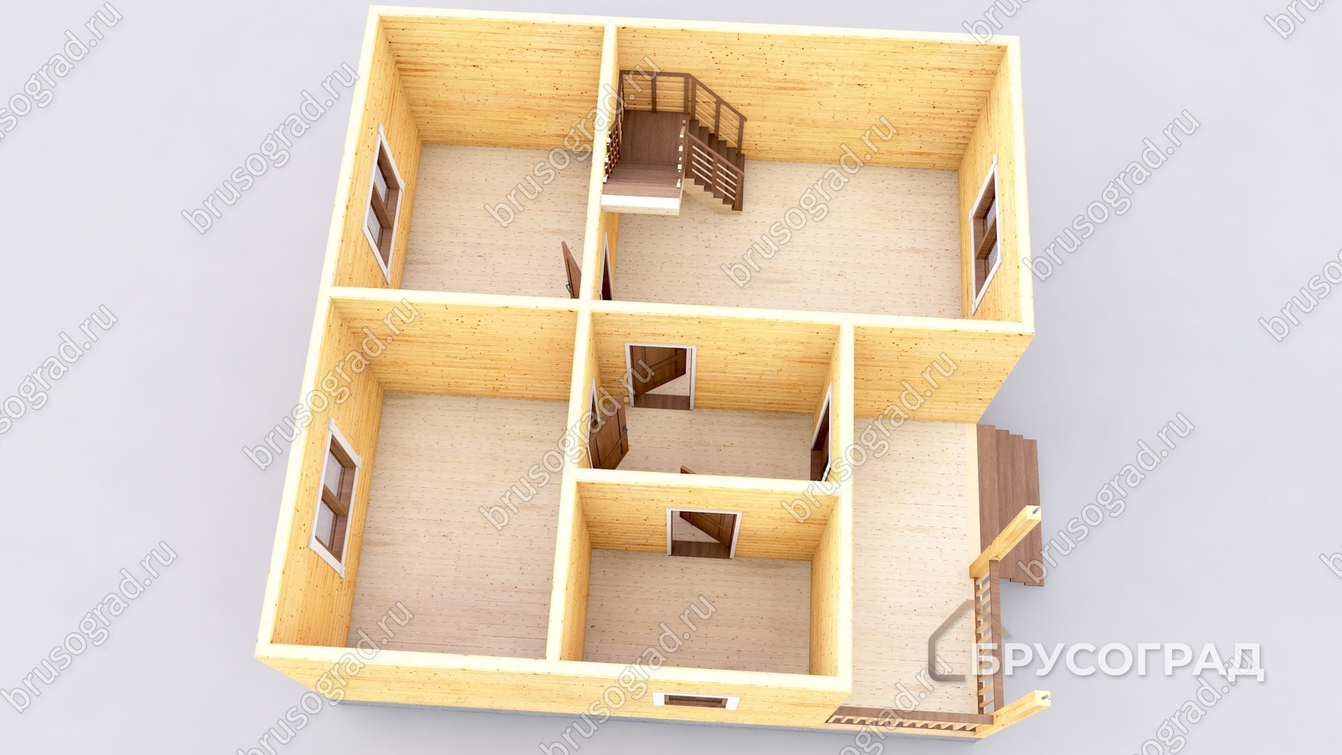 3д план проект П-65