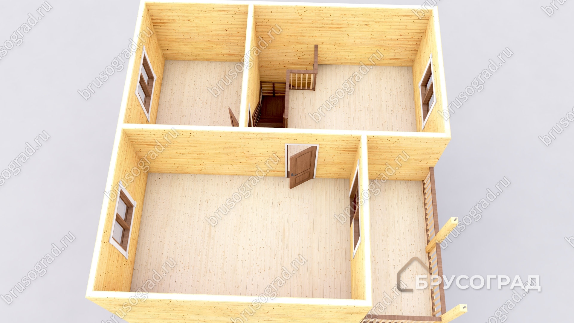 3д план проект П-65