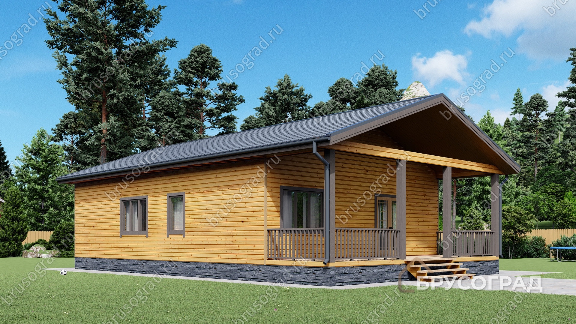 Главный вид проект П-66