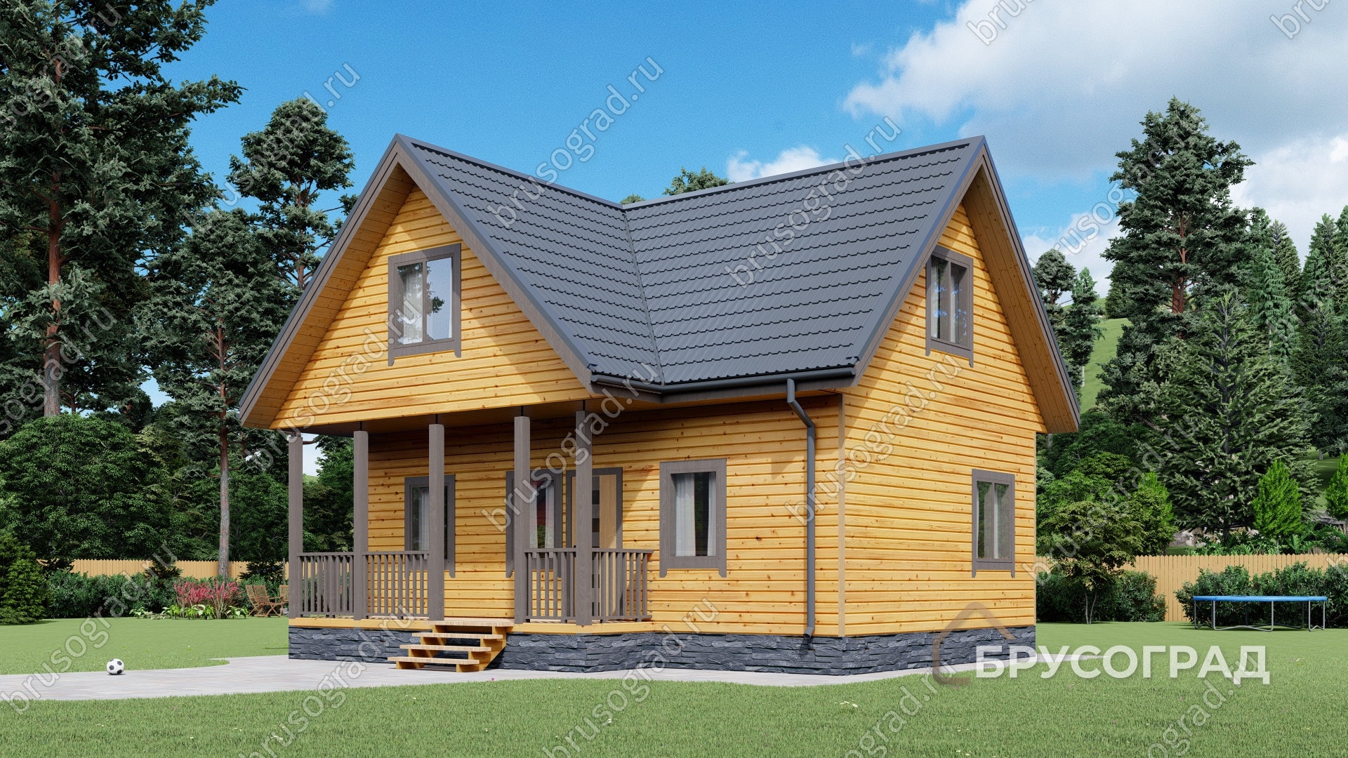 Главный вид проект П-68