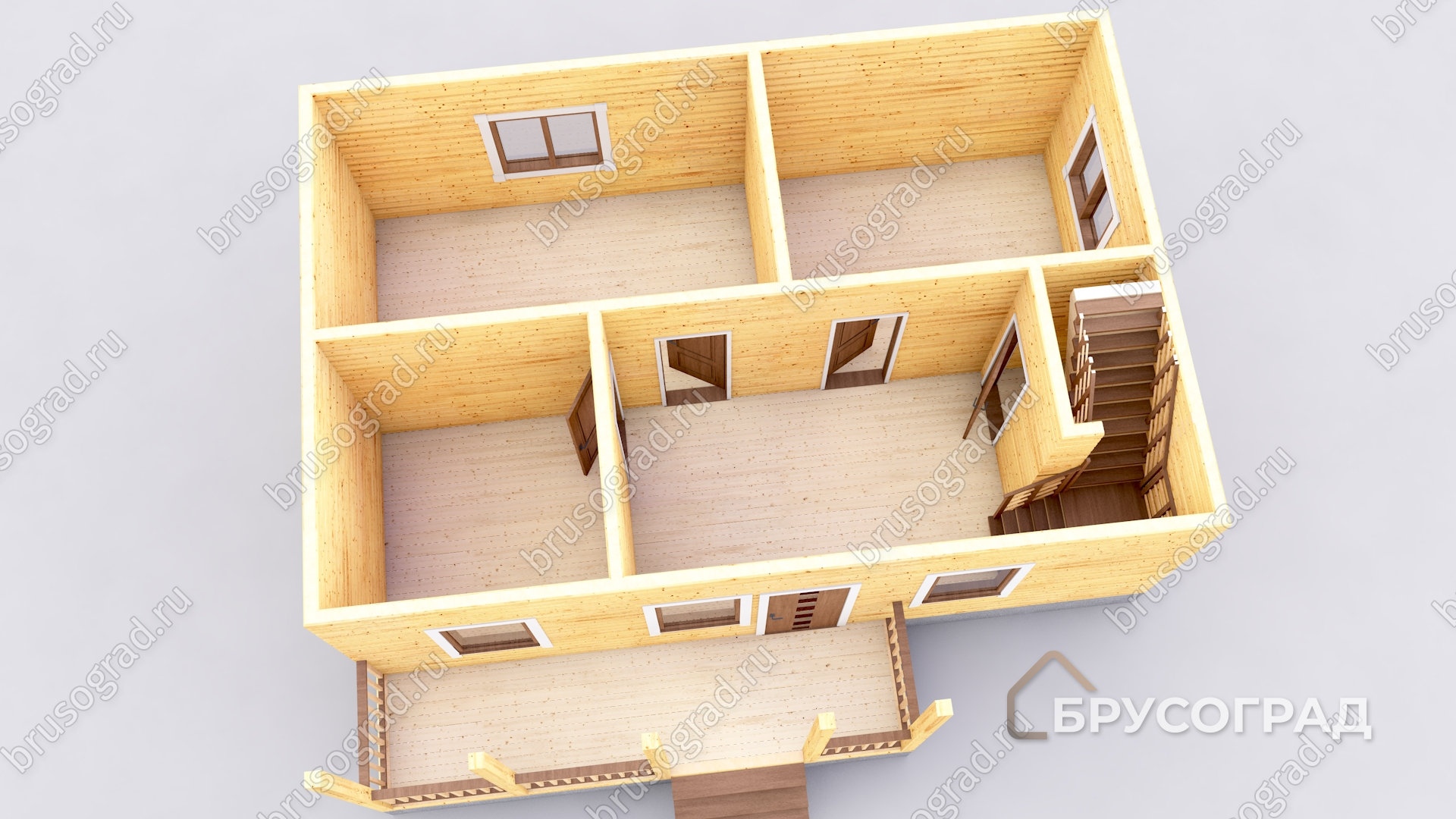 3д план проект П-68