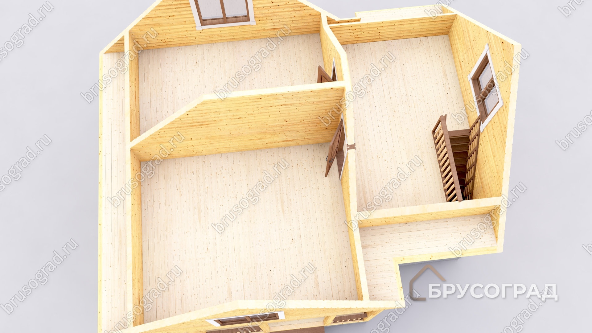 3д план проект П-68