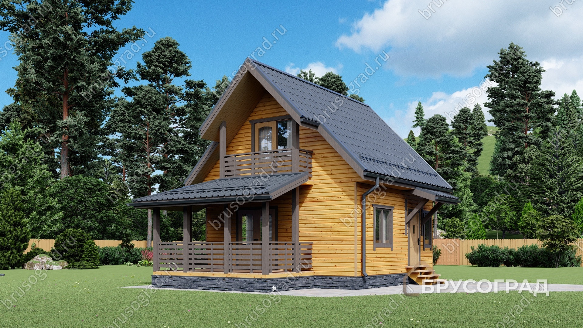 Главный вид проект П-7