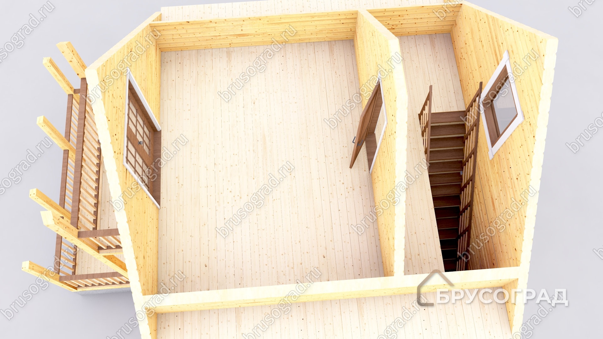 3д план проект П-7