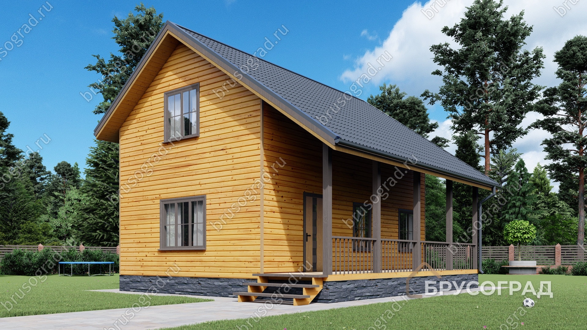 Главный вид проект П-70