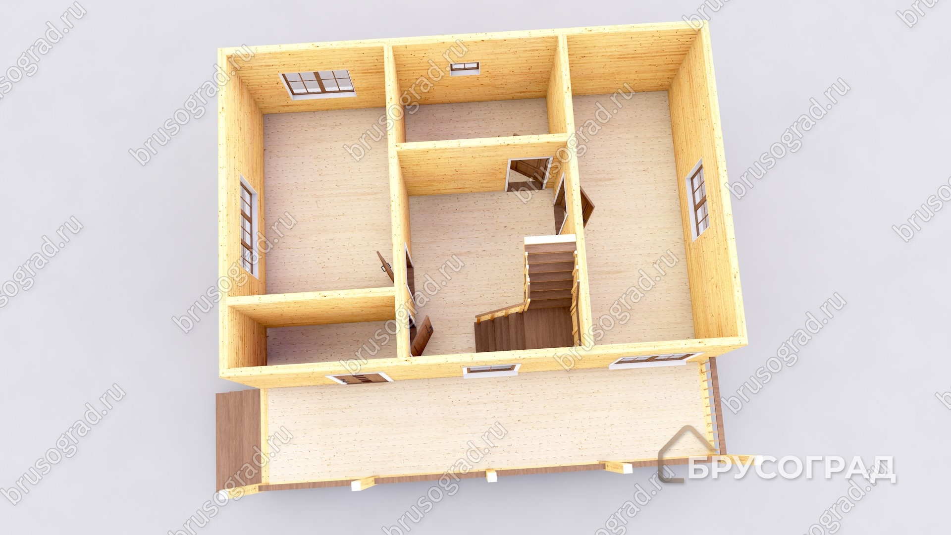 3д план проект П-70