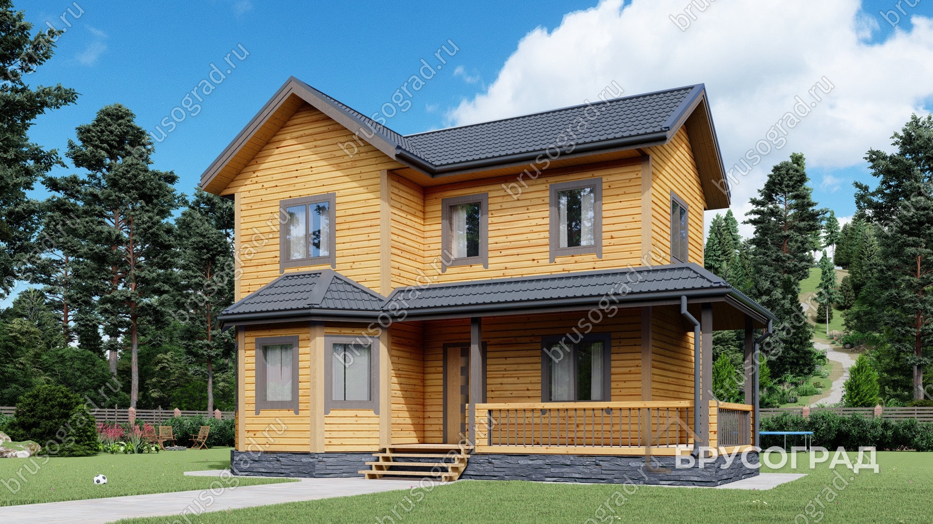 Главный вид проект П-71