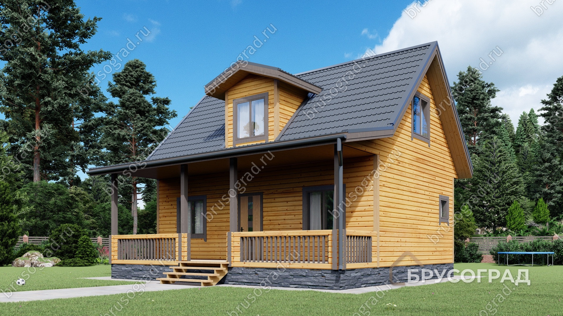 Главный вид проект П-72