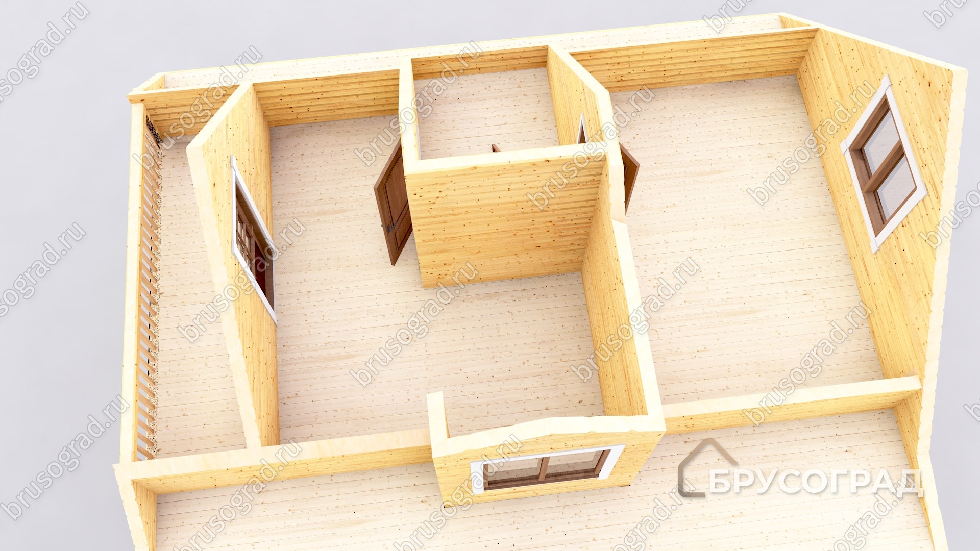 3д план проект П-72