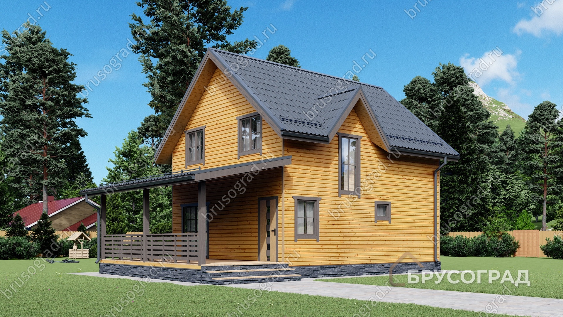 Главный вид проект П-73