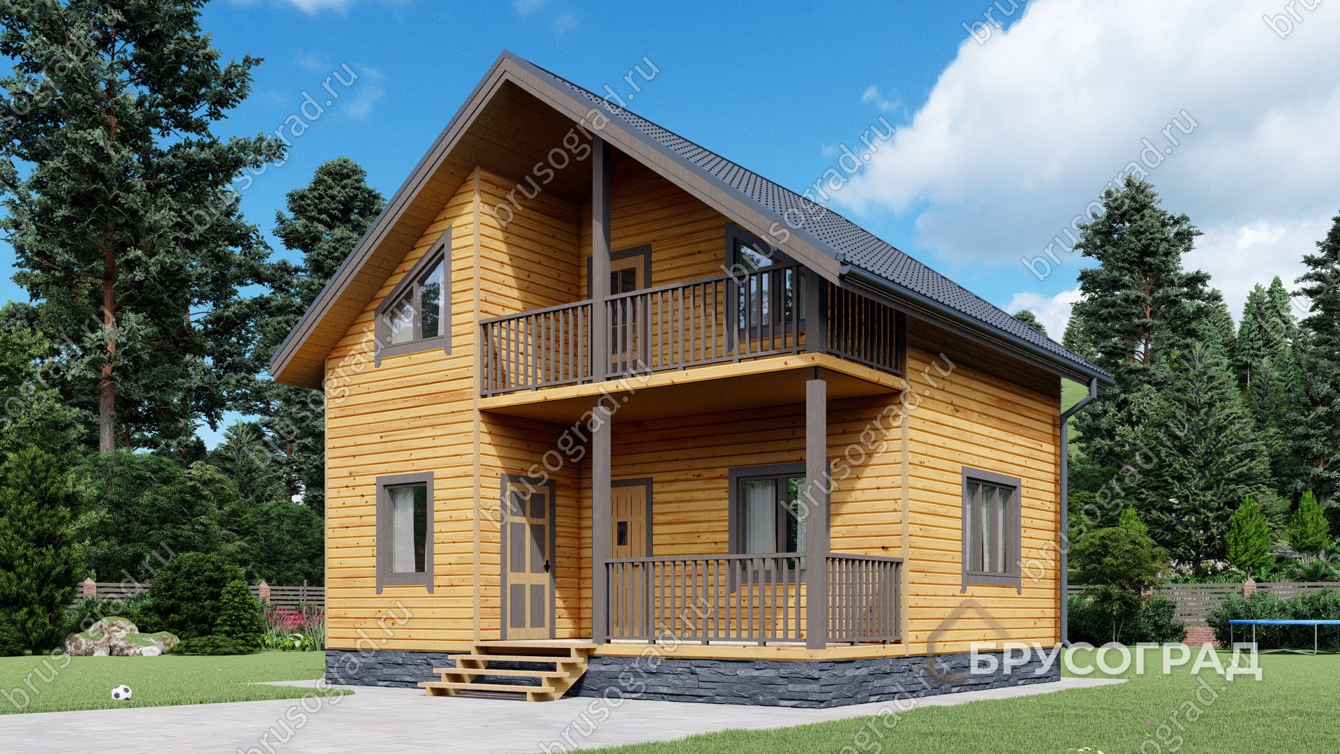 Главный вид проект П-75