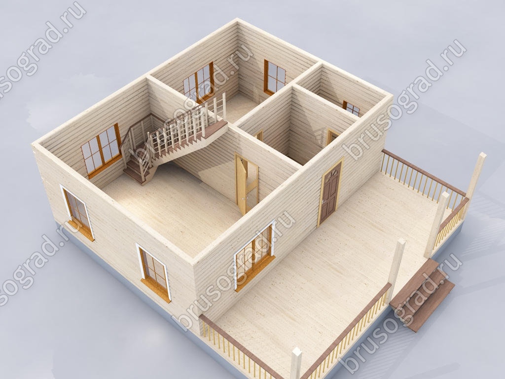 3д план проект П-76