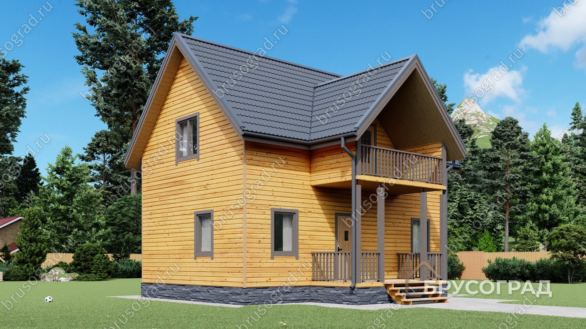 Главный вид проект П-77