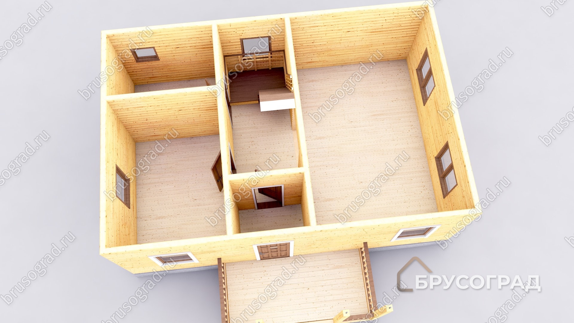 3д план проект П-77