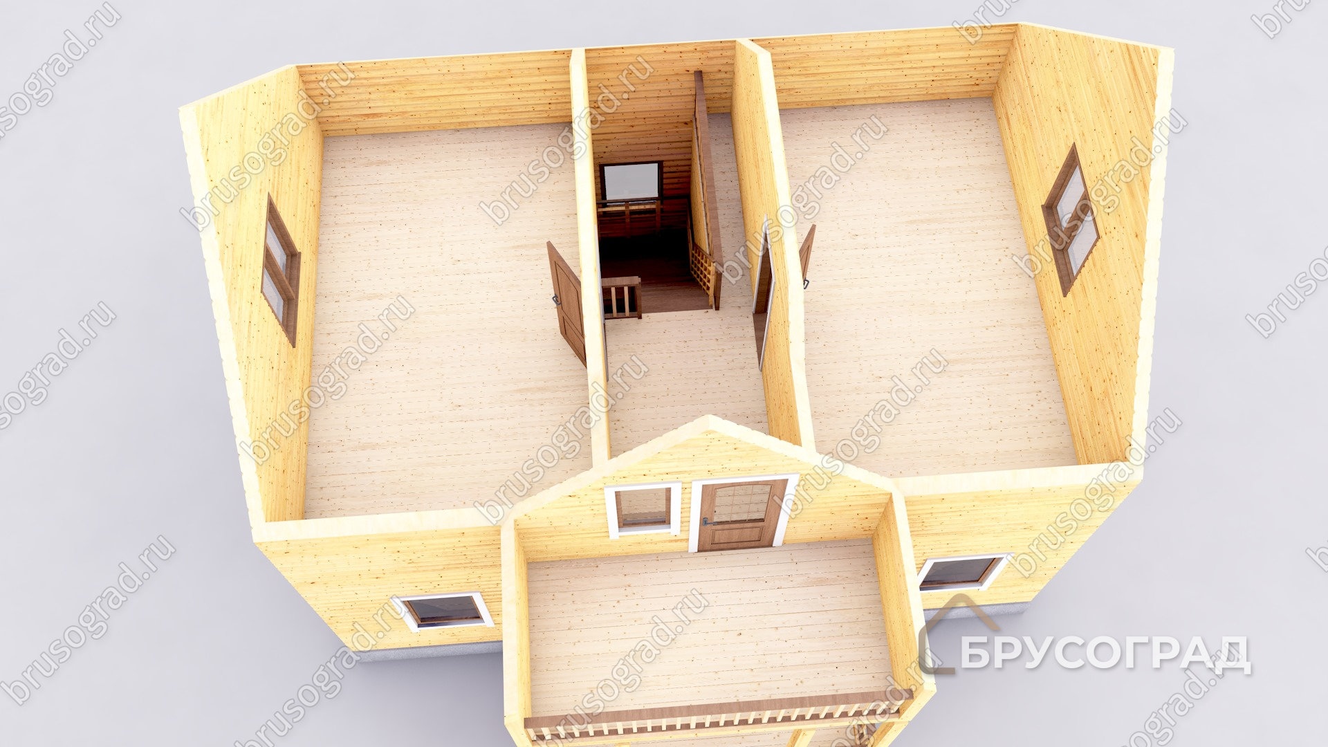 3д план проект П-77