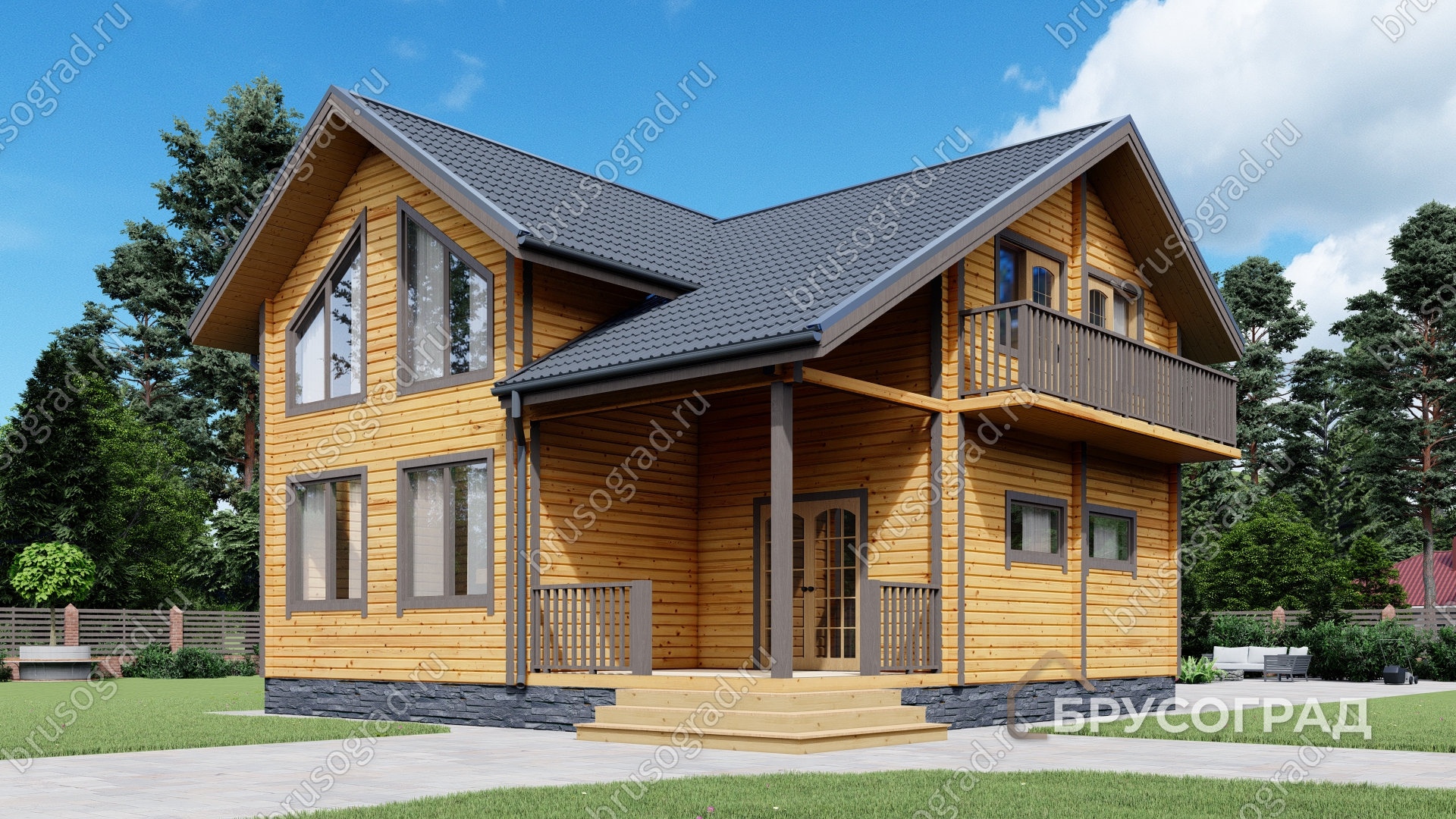 Главный вид проект П-79