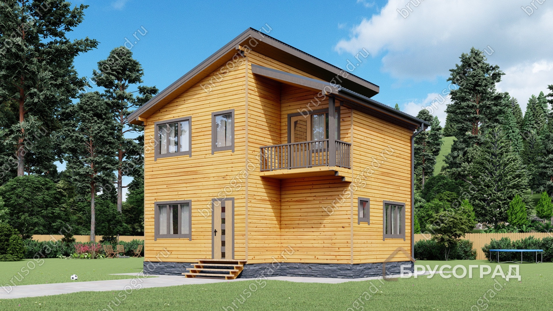 Главный вид проект П-80