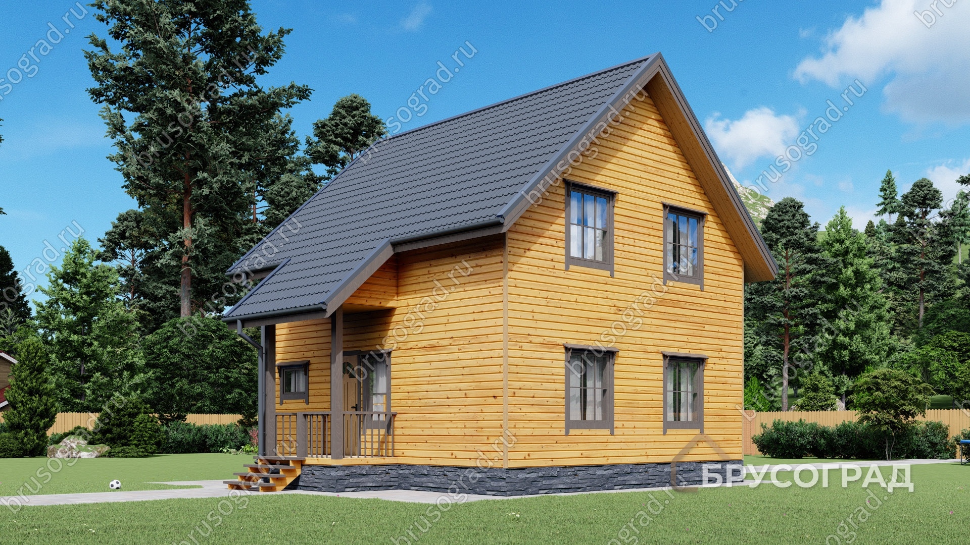 Главный вид проект П-82