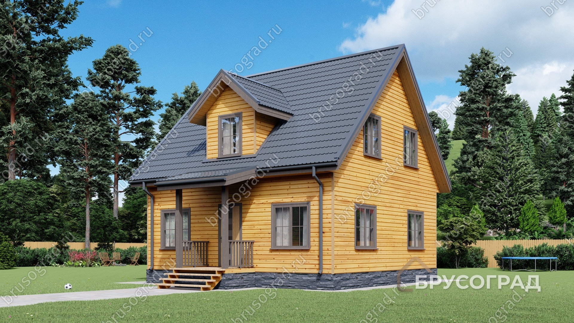 Главный вид проект П-84