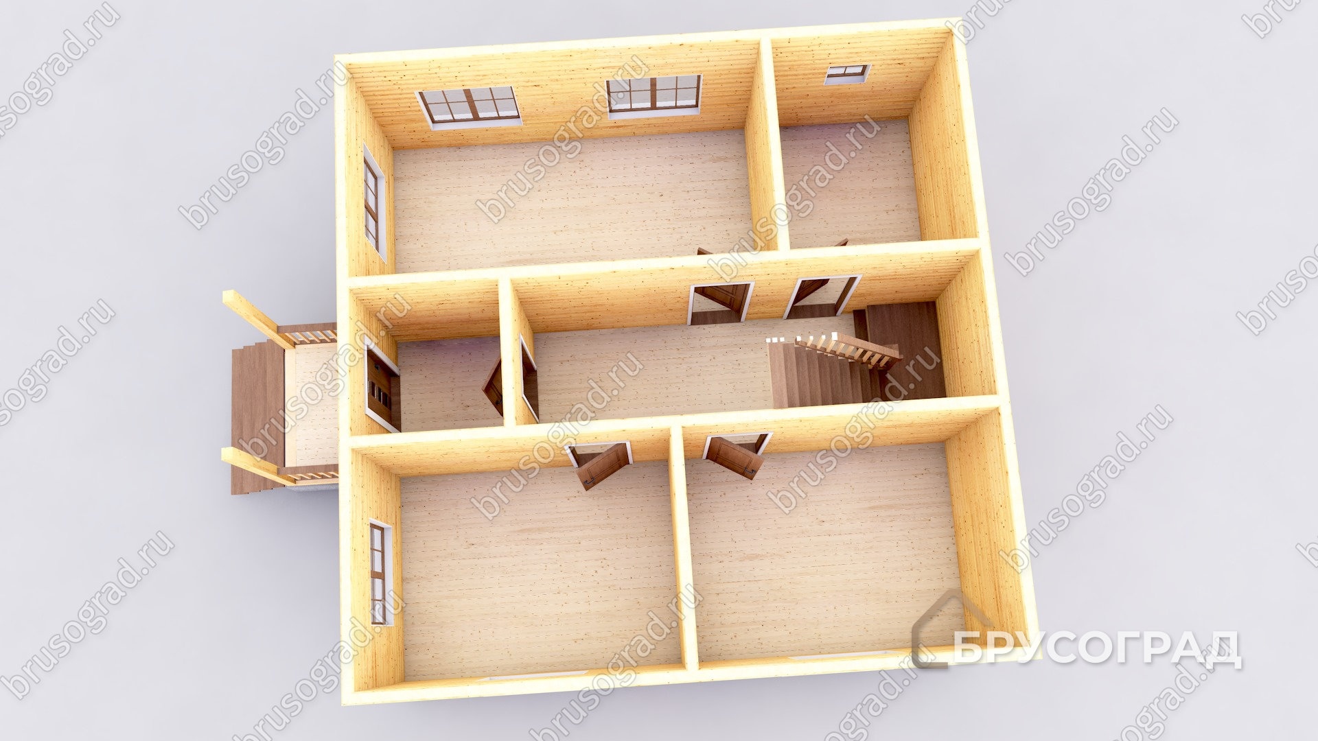 3д план проект П-84