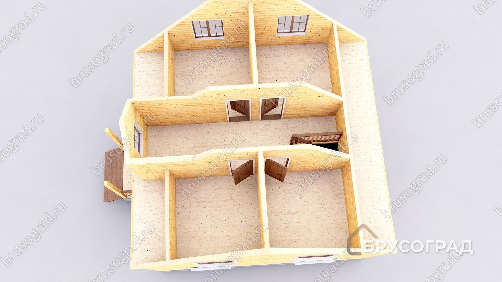 3д план проект П-84