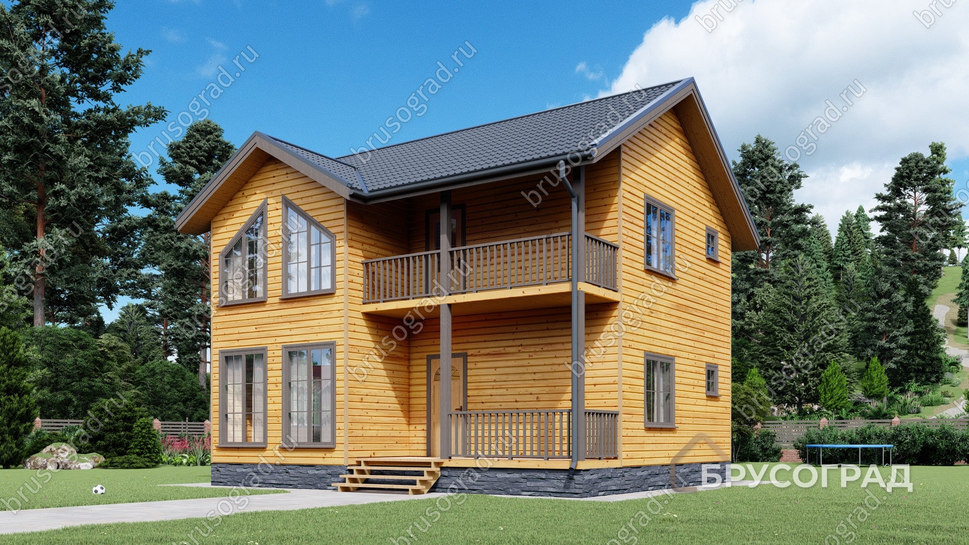 Главный вид проект П-85