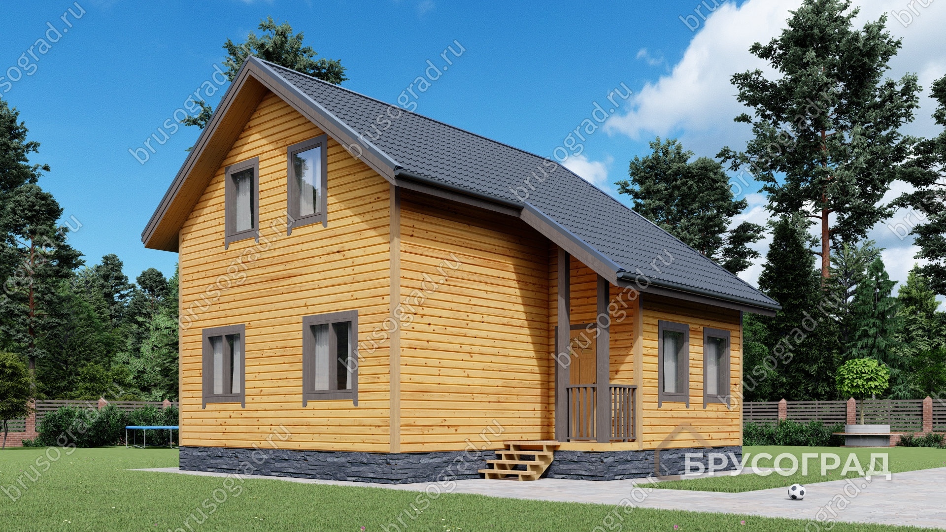 Главный вид проект П-86