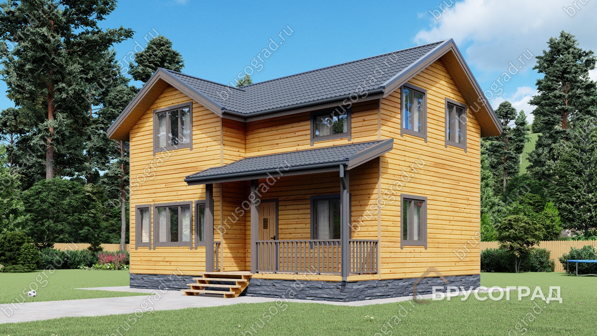 Главный вид проект П-87