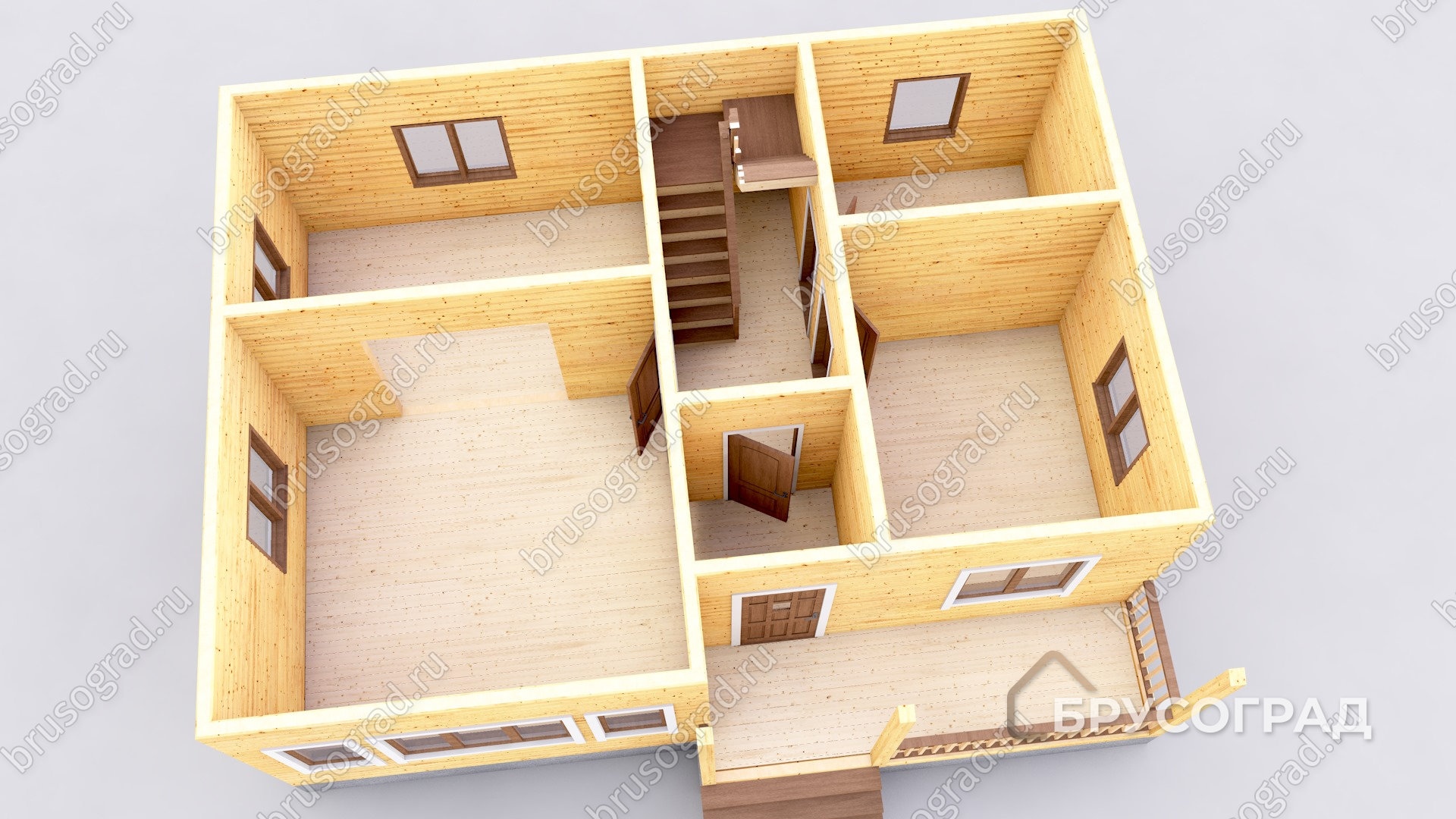 3д план проект П-87