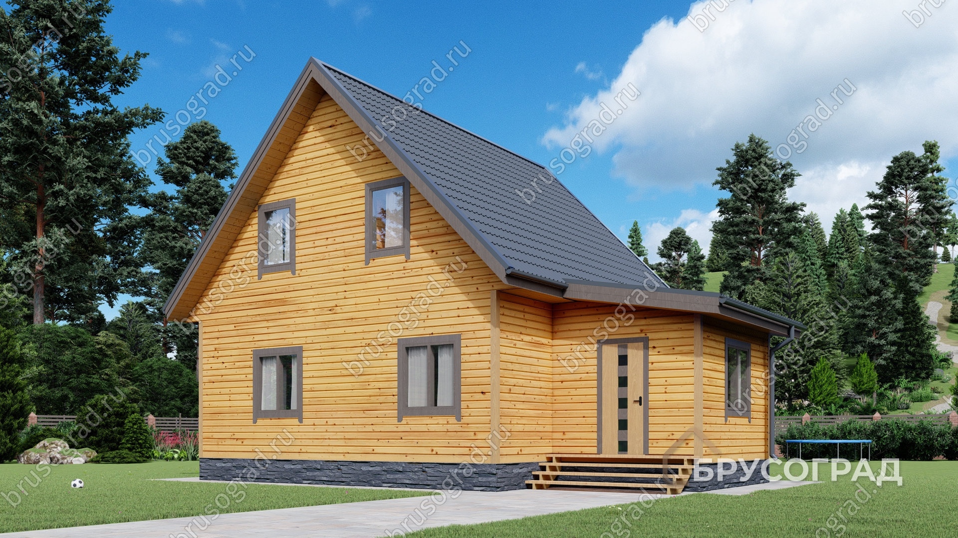 Главный вид проект П-88