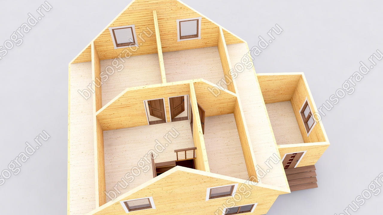 3д план проект П-88