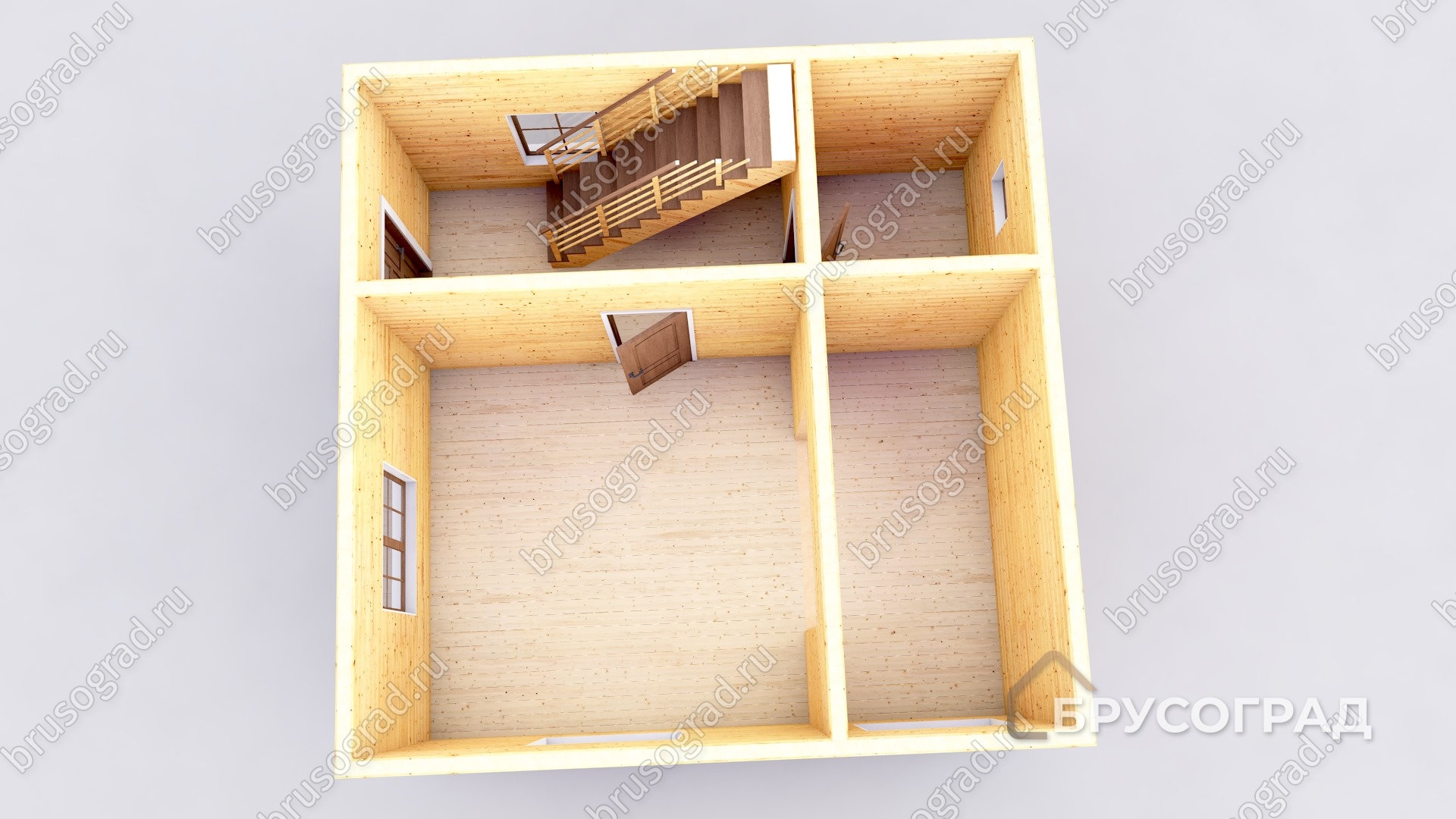 3д план проект П-9