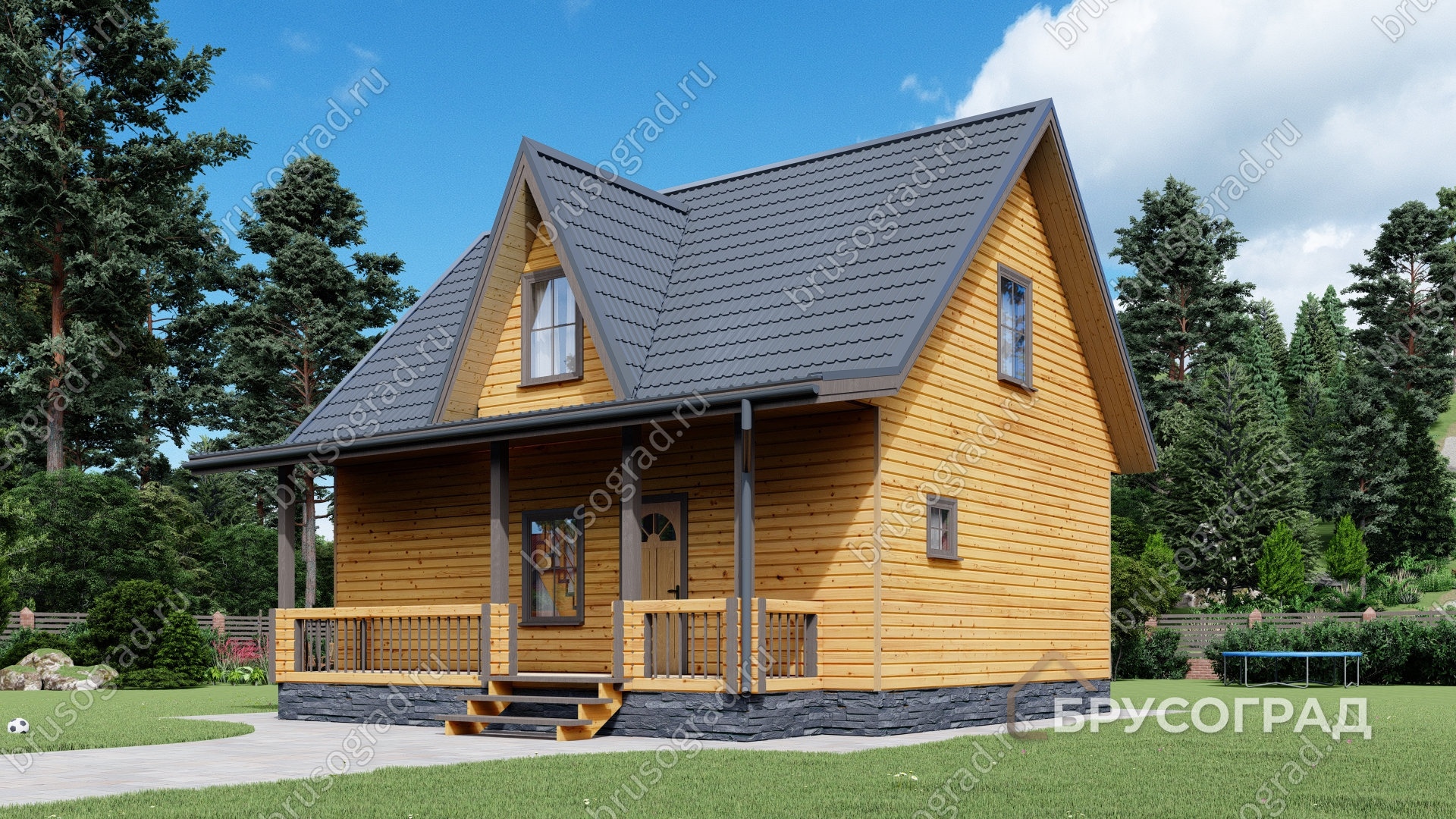 Главный вид проект П-90