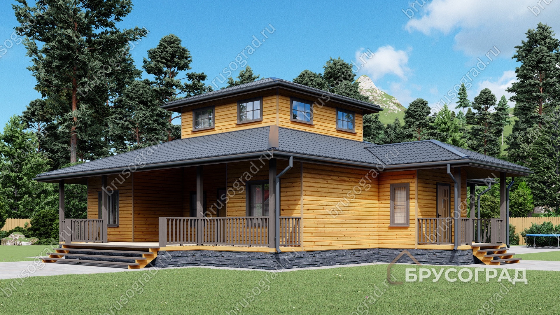 Главный вид проект П-91