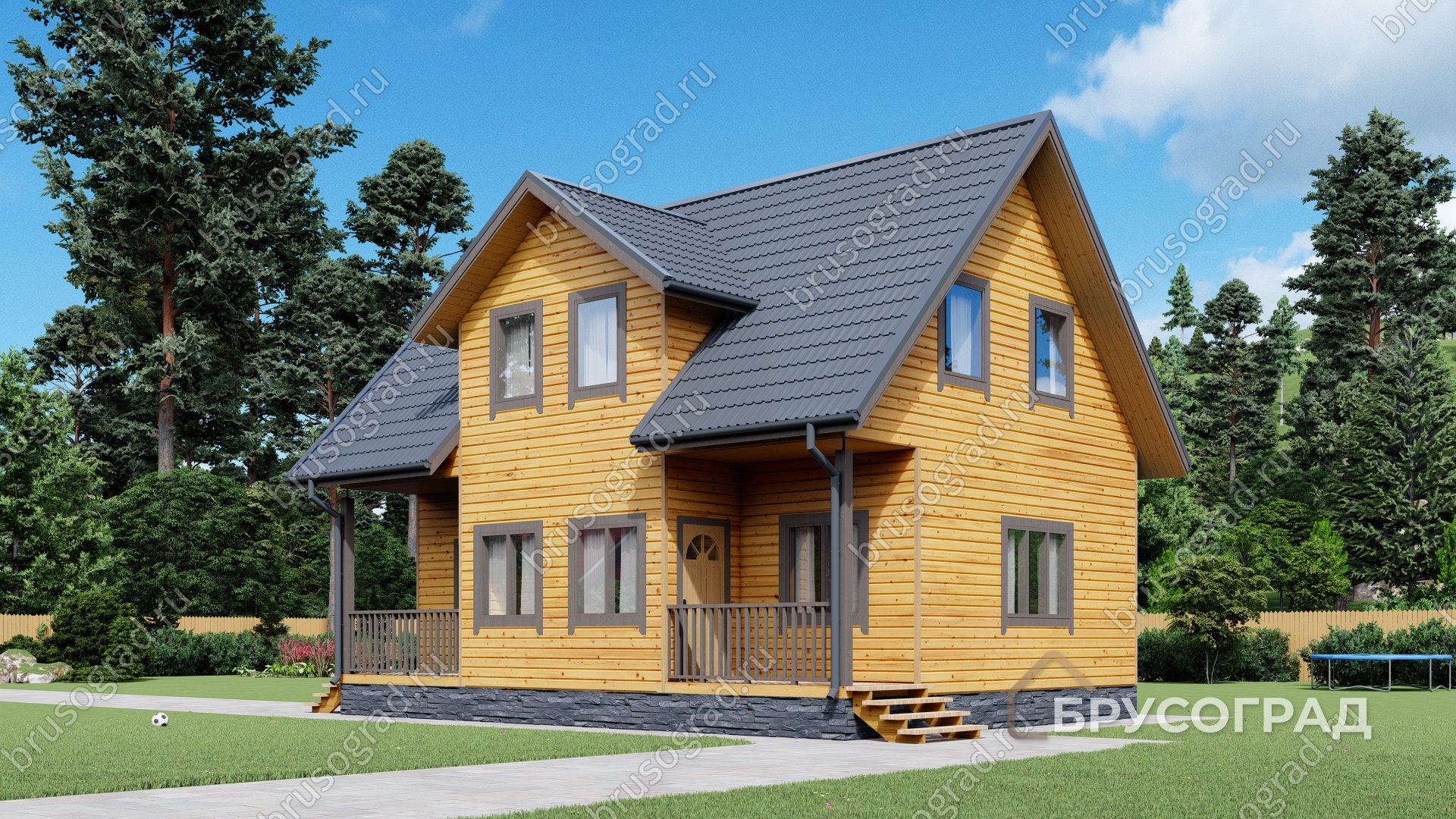 Главный вид проект П-93