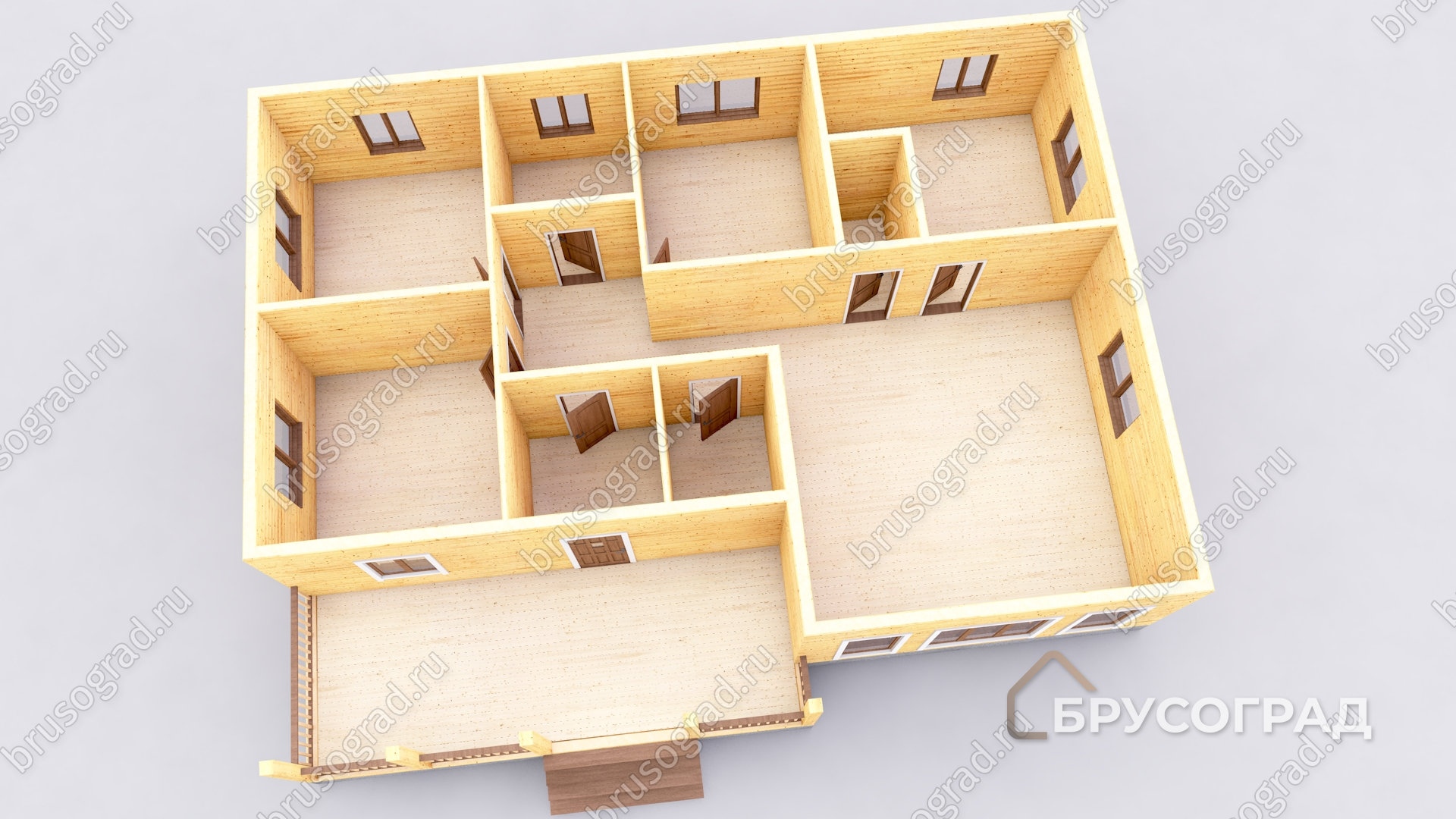 3д план проект П-94