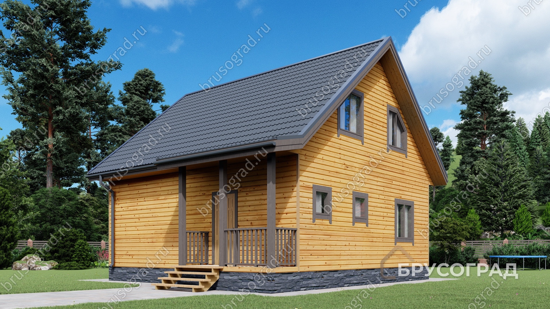 Главный вид проект П-96