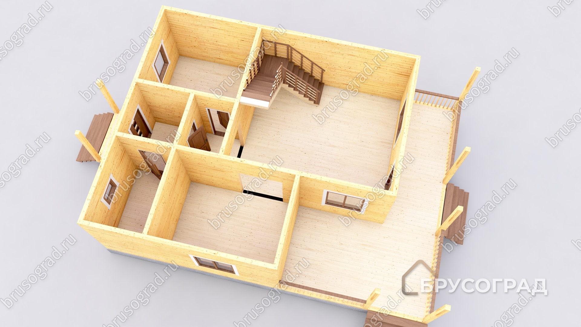 3д план проект П-97