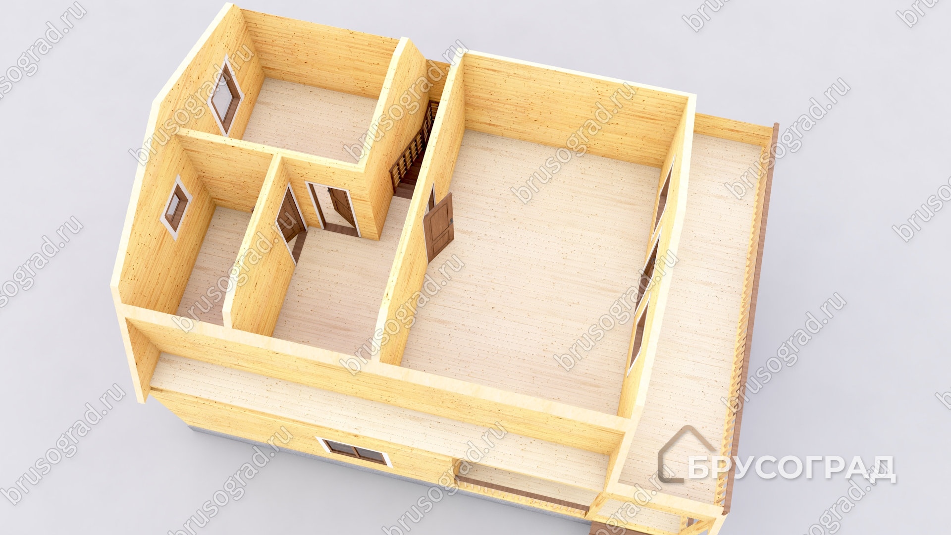 3д план проект П-97