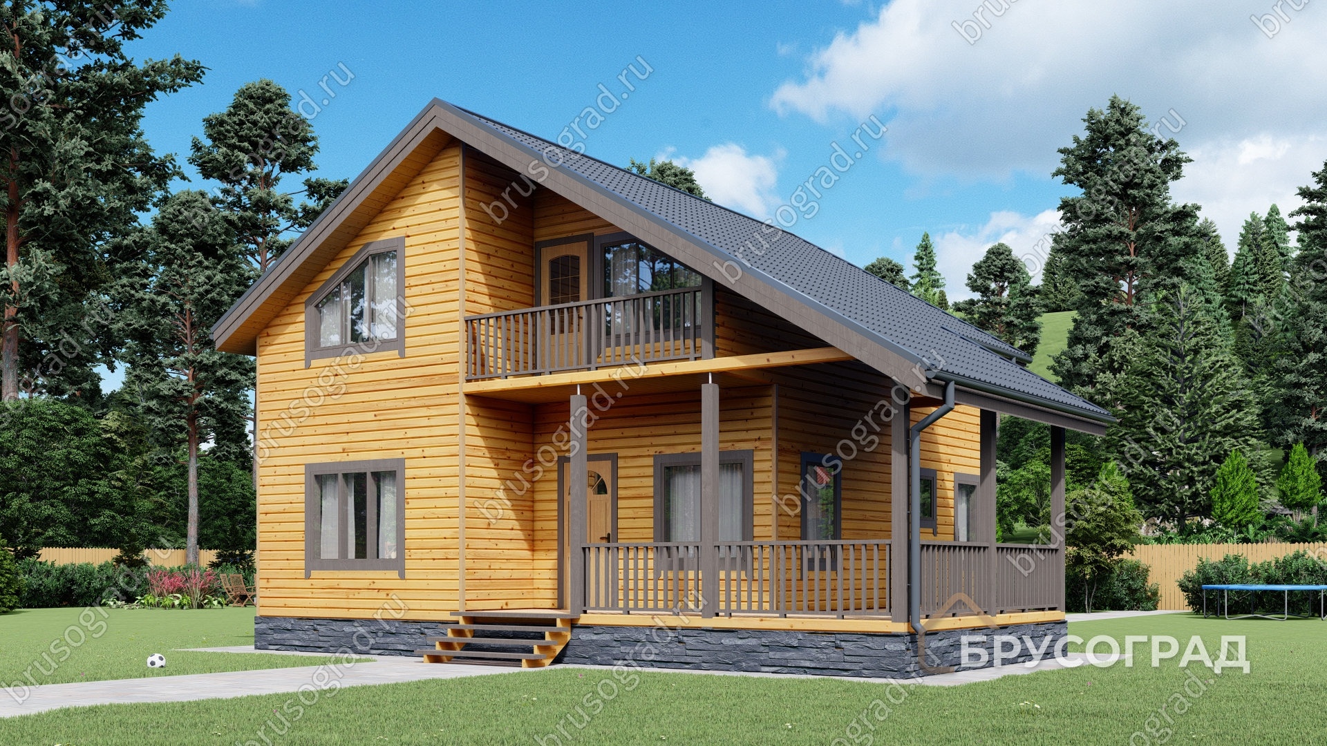 Главный вид проект П-98